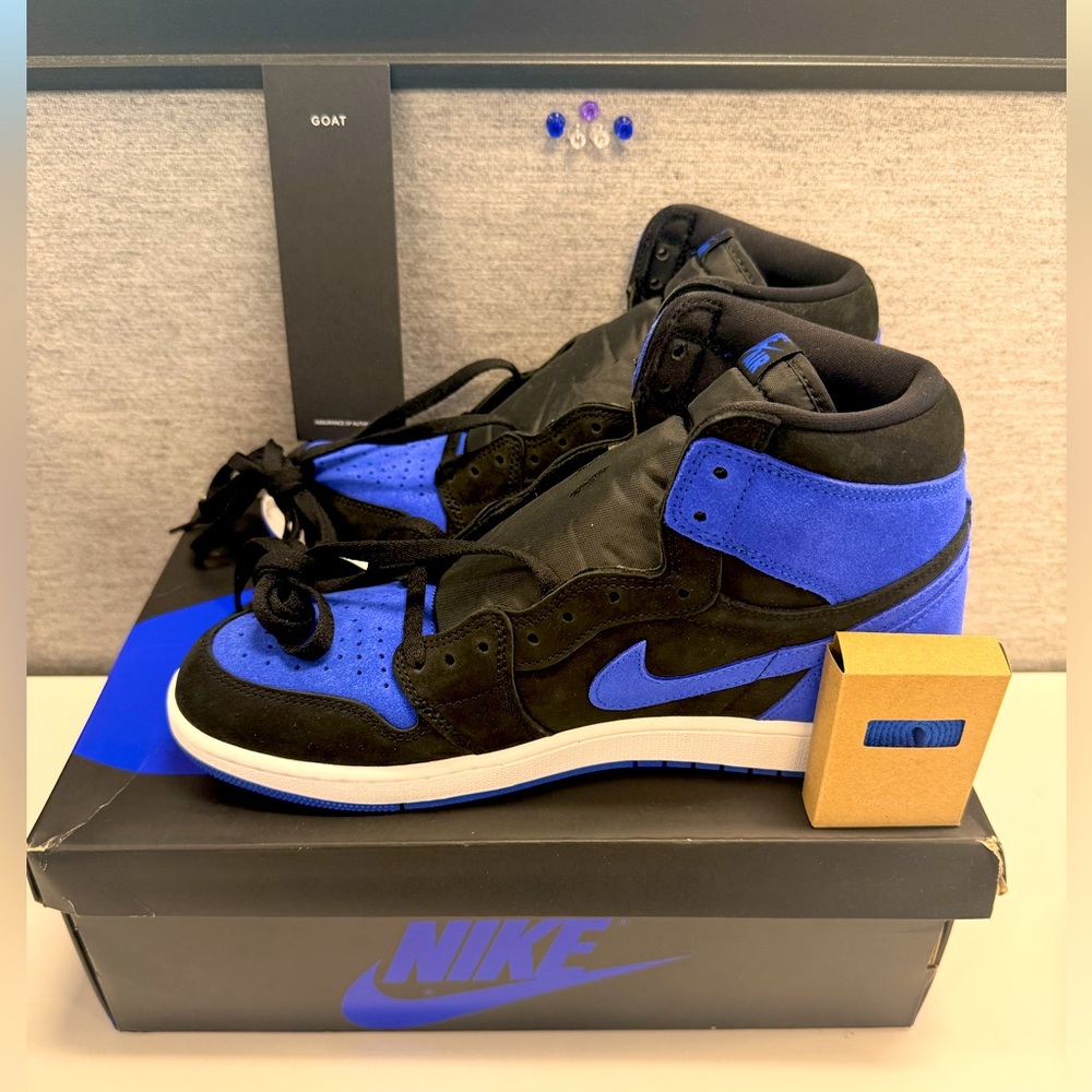 Royal Blue/Black Retro High OG Air Jordan 1 Size 12